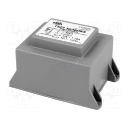 1 pcs x INDEL - TSZZ30/006M/5 - Transformer: encapsulated, 30VA, 230VAC, 12V, 12V, 1.25A, 1.25A, PCB