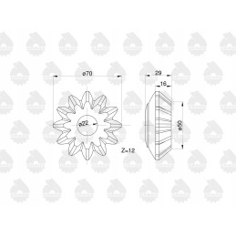 Differential gear satellite oryginal_ursus 360