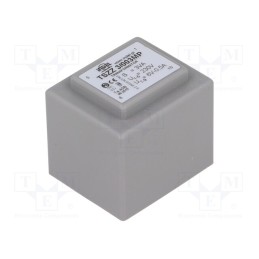 1 pcs x INDEL - TSZZ3/003MP - Transformer: encapsulated, 3VA, 230VAC, 6V, 500mA, PCB, IP00, C: 29mm
