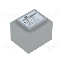 1 pcs x INDEL - TSZZ2.4/004MP - Transformer: encapsulated, 2.4VA, 230VAC, 6V, 6V, 200mA, 200mA, PCB