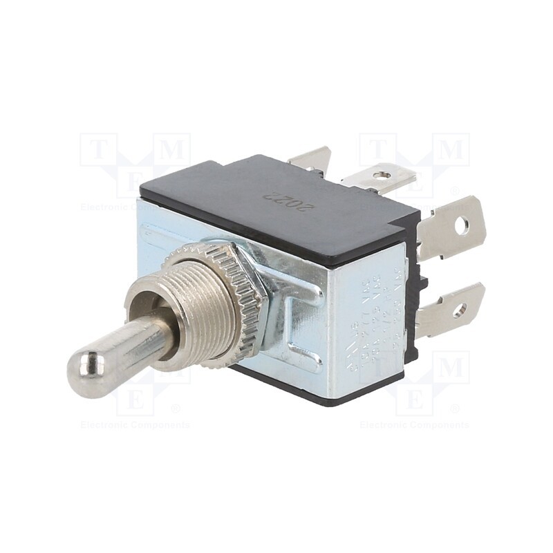 1 pcs x SWITCH COMPONENTS - TB1-2E-DC-1 - Switch: toggle, Pos: 2, DPDT, ON-(ON), 21A/14VDC, 50mΩ, 13N, TB/TB1