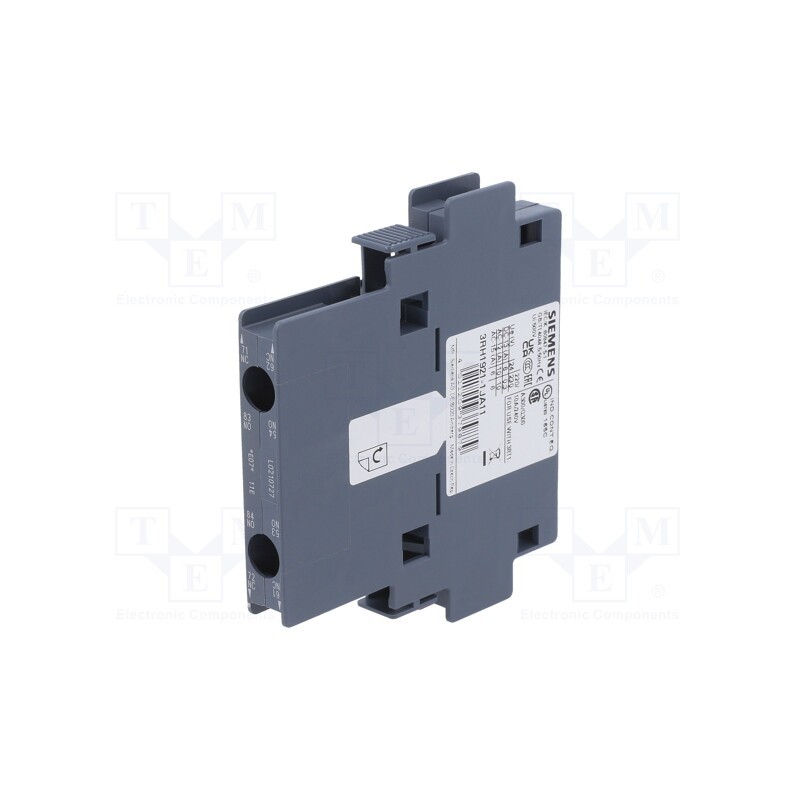 1 pcs x SIEMENS - 3RH1921-1JA11 - Auxiliary contacts, Series: 3RH10,3RT10, Size: S00, side