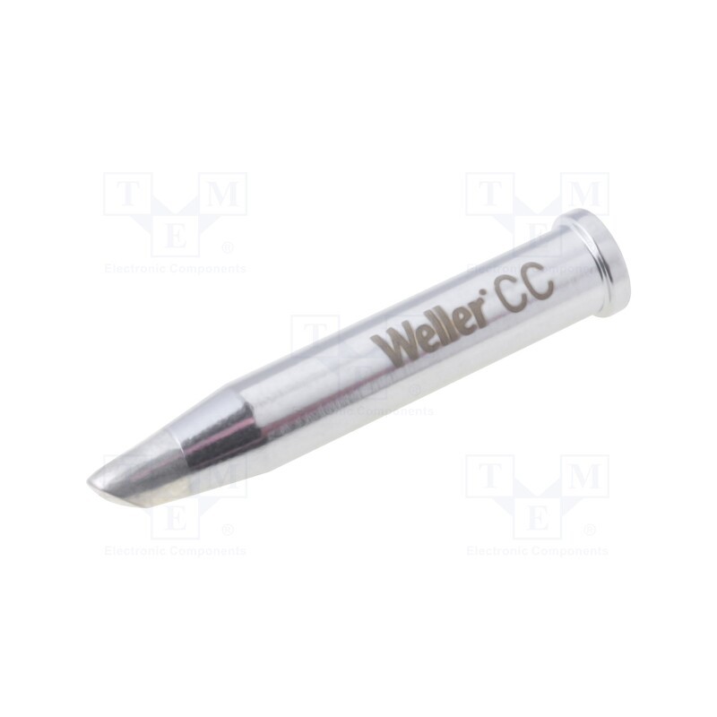 1 pcs x WELLER - T0054471099 - Tip, hoof, 3.2mm, for soldering iron, WEL.WP120,WEL.WXP120