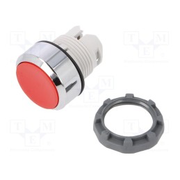 1 pcs x ABB - 1SFA611100R3001 - Switch: push-button, 22mm, red, none, IP66, flat, Pos: 2, Ø22.5mm