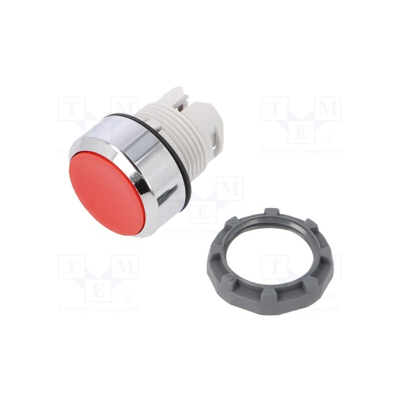 1 pcs x ABB - 1SFA611100R3001 - Switch: push-button, 22mm, red, none, IP66, flat, Pos: 2, Ø22.5mm