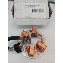 Brush holder with brushes set