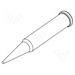 1 pcs x ERSA - 0102PDLF08L/SB - Tip, conical,elongated, 0.8mm