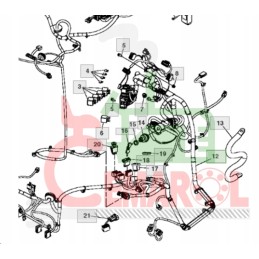 John deere 4720 wiring harness
