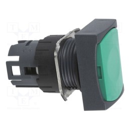 1 pcs x SCHNEIDER ELECTRIC - ZB6DA3 - Switch: push-button, 16mm, Stabl.pos: 1, green, none, Pos: 2