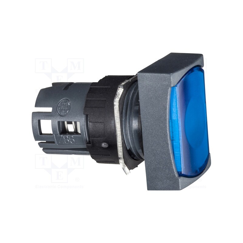 1 pcs x SCHNEIDER ELECTRIC - ZB6DW6 - Switch: push-button, 16mm, Harmony XB6, -40÷70°C, Illumin: ZB6Z