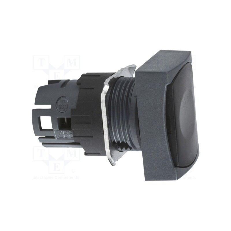 1 pcs x SCHNEIDER ELECTRIC - ZB6DA2 - Switch: push-button, 16mm, Stabl.pos: 1, black, none, Pos: 2