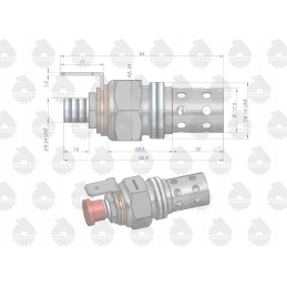 Flame candle mf3 original ursus 2666108u