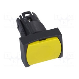 1 pcs x SCHNEIDER ELECTRIC - ZB6DA5 - Switch: push-button, 16mm, Stabl.pos: 1, yellow, none, Pos: 2