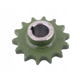 Steel chain wheel with 14 1 fi 35 spread