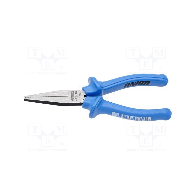 1 pcs x UNIOR - 608705 - Pliers, flat, 160mm, 472/4G