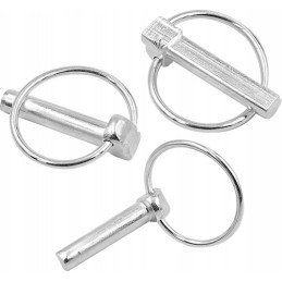 Agricultural cotter pin 10mm with pin, Polish galvanized