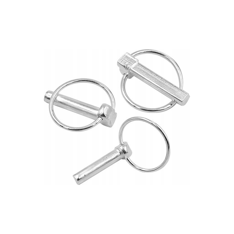 Agricultural cotter pin 10mm with pin, Polish galvanized