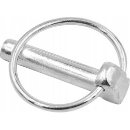 Agricultural cotter pin 10mm with pin, Polish galvanized