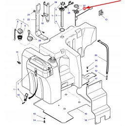 4276588m3 fuel level sensor in the tank