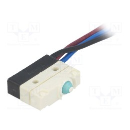 1 pcs x Marquardt - 01048.1102-00 - Microswitch SNAP ACTION, 3A/250VAC, without lever, SPDT, Pos: 2