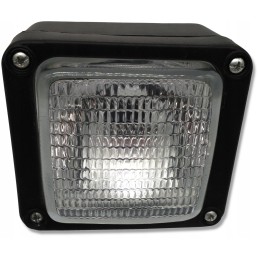 Rectangular work lamp h3 12v 55w halogen