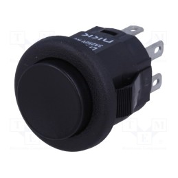 1 pcs x NKK SWITCHES - LP0125CMKW01A - Switch: push-button, Pos: 2, DPDT, 3A/250VAC, 3A/30VDC, ON-(ON)