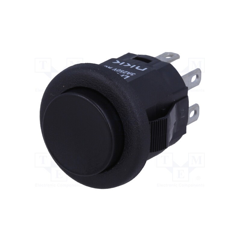 1 pcs x NKK SWITCHES - LP0125CMKW01A - Switch: push-button, Pos: 2, DPDT, 3A/250VAC, 3A/30VDC, ON-(ON)