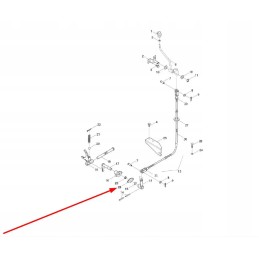 Tb554 385 3 03 selector lever mounting plate