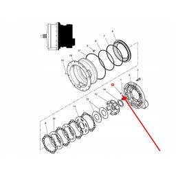 1440402x1 gear spring sprocket 8 x 14
