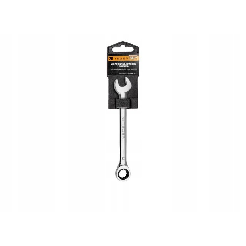Open-end wrench with ratchet 14 mm teger mo