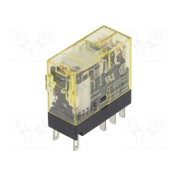 1 pcs x IDEC - RJ2S-CL-A24 - Relay: electromagnetic, DPDT, Ucoil: 24VAC, Icontacts max: 8A, 243Ω