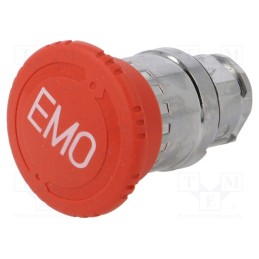 1 pcs x SCHNEIDER ELECTRIC - ZB4BS84430 - Switch: emergency stop, 22mm, Stabl.pos: 2, red, none, IP66, Pos: 2