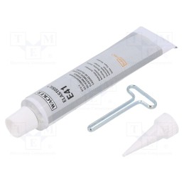 1 pcs x WACKER - ELASTOSIL E41 90ML 908-51331 - Silicone rubber, colourless, 90ml, ELASTOSIL E41, 20min