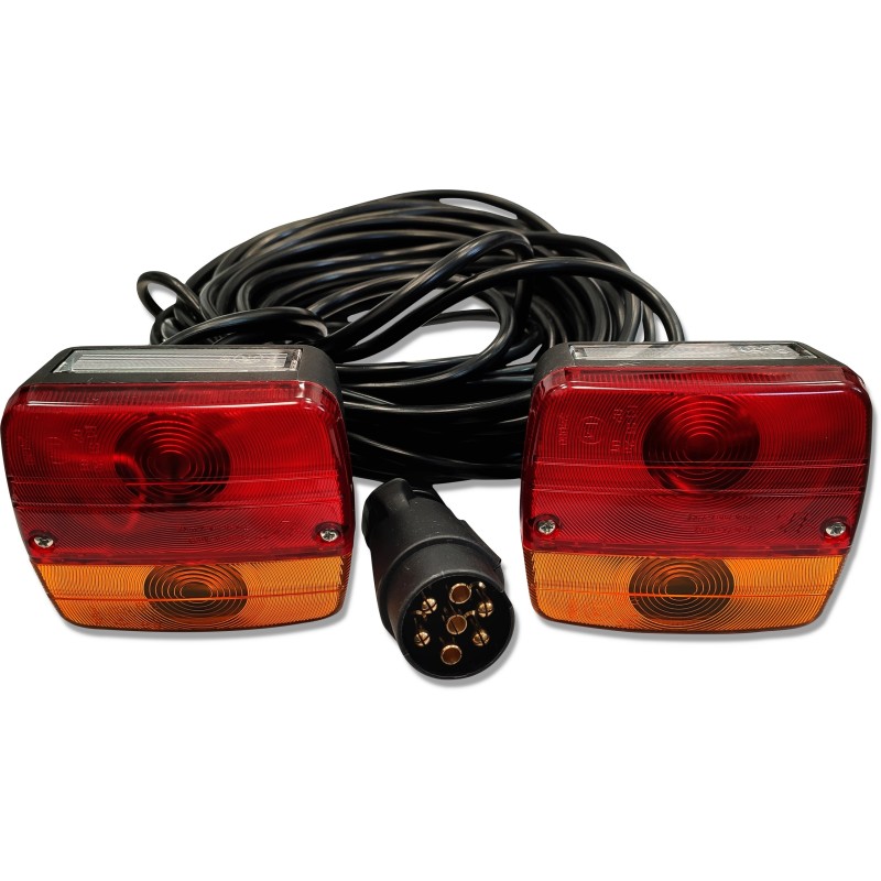 Light lamps 12 5m 2 5m 7 pin trailer tow truck