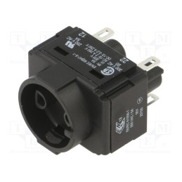 1 pcs x EAO - 61-8755.17 - Contact block, 61, -25÷55°C, Leads: connectors, Contacts: NC x2
