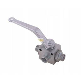 3-way hydraulic ball valve 3 2 m18x1 5