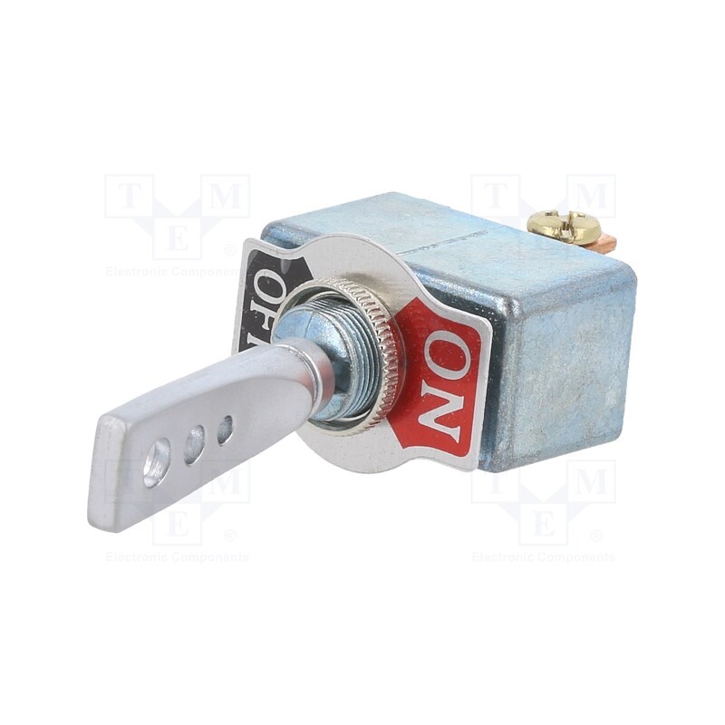 1 pcs x SWITCH COMPONENTS - TD1-1A-DC-3-M - Switch: toggle, Pos: 2, SPST, ON-OFF, 50A/12VDC, Leads: screw, 50mΩ