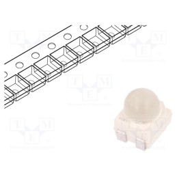 5 pcs x ams OSRAM - LY E63B-CBEA-26-1 - LED, SMD, 3528,PLCC4, yellow, 2÷4lm, 3.4x3x3.8mm, 30°, 1.9÷2.5V