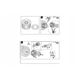 529408510 belt and tensioner set