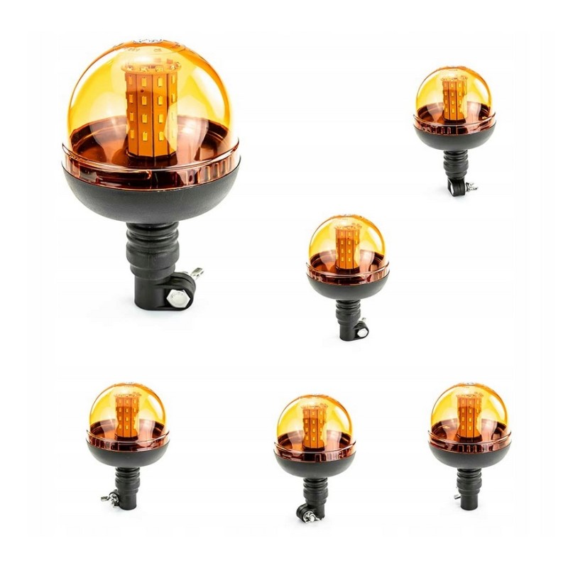 LED flash warning lamp rooster 12 24v