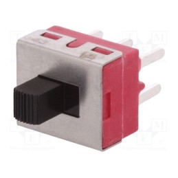 1 pcs x C&K - 1201M2S3CQE2 - Switch: slide, Pos: 2, SPDT, 3A/250VAC, 6A/28VDC, ON-ON, THT, 1000
