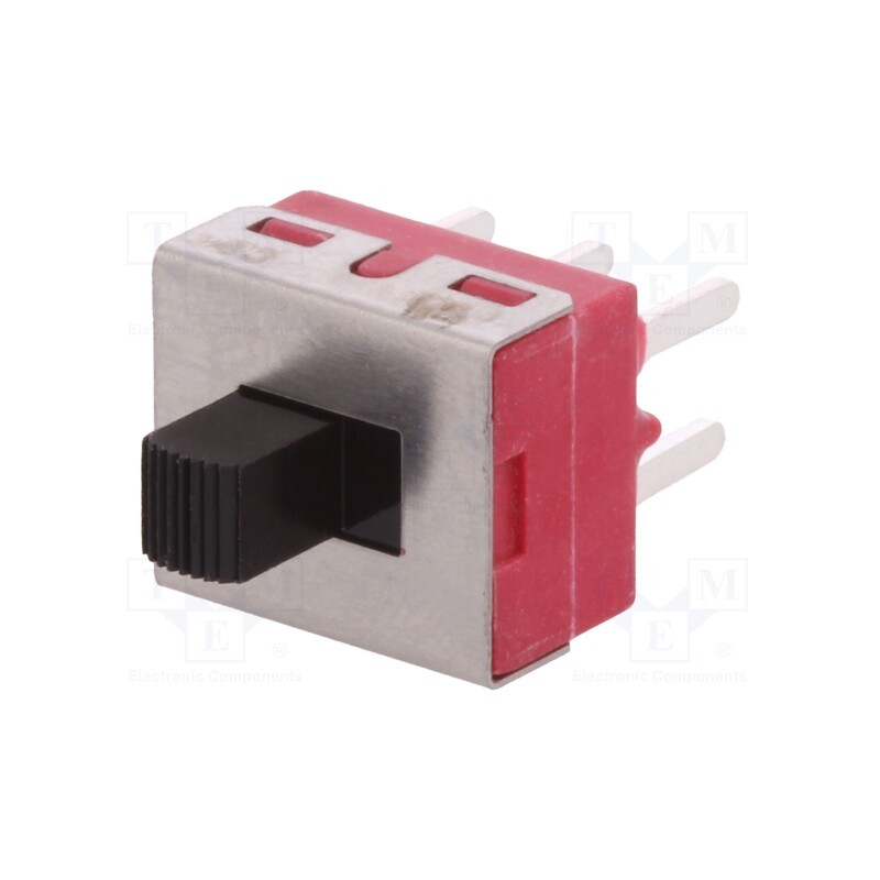 1 pcs x C&K - 1201M2S3CQE2 - Switch: slide, Pos: 2, SPDT, 3A/250VAC, 6A/28VDC, ON-ON, THT, 1000