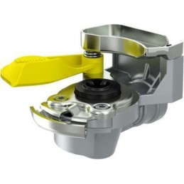 Automatic pneumatic connector m16x1 5 yellow 952