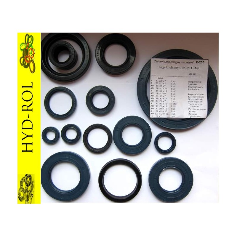 Seals repair kit ursus c 330 f 255