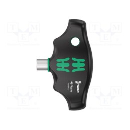 1 pcs x WERA - 5023400001 - Screwdriver handle, Mounting: hexagonal 6mm, Kind of handle: T