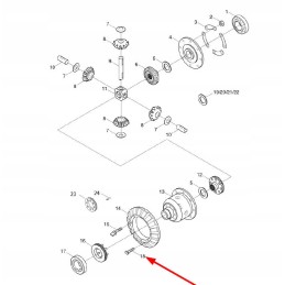 Ft300 38 186 differential gear screw
