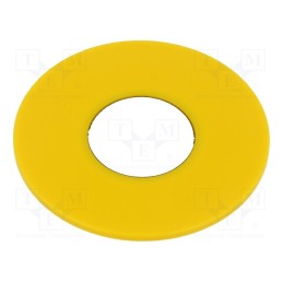 1 pcs x EAO - 61-9970.0 - Description label, 61, 43mm, Body: yellow, plastic