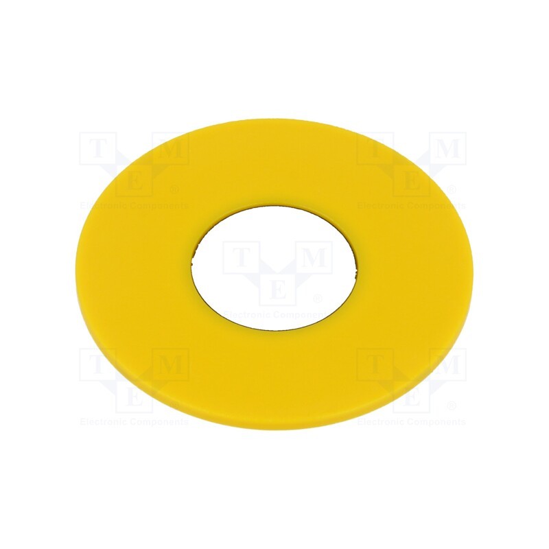 1 pcs x EAO - 61-9970.0 - Description label, 61, 43mm, Body: yellow, plastic
