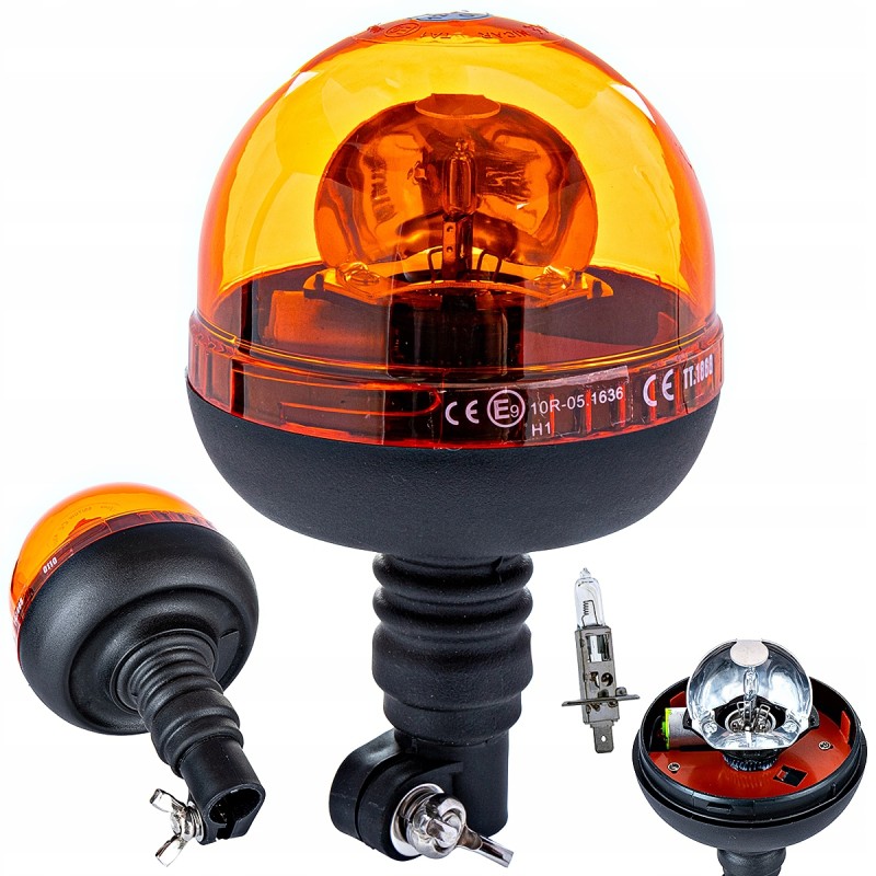 Warning lamp micro h1 12v 24v on a pin