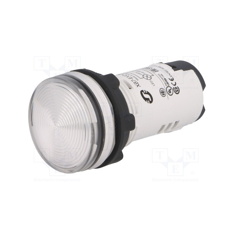 1 pcs x SCHNEIDER ELECTRIC - XB7EV07MP - Control lamp, 22mm, Harmony XB7, -25÷70°C, Illumin: LED, 230V, IP65